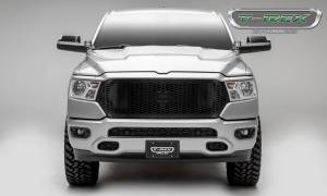 T-Rex Billet - 7714651-BR | T-Rex Stealth Laser X Series Grille | Laser Cut Pattern | Mild Steel | Black | Black Studs | 1 Pc | Replacement - Image 5