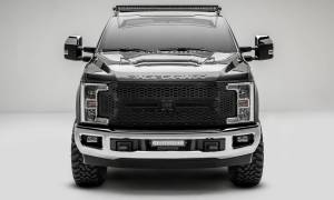 T-Rex Billet - 7715371-BR | T-Rex Stealth Laser X Series Grille | Laser Cut Pattern | Mild Steel | Black | Black Studs | 1 Pc | Replacement - Image 1