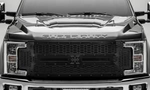 T-Rex Billet - 7715371-BR | T-Rex Stealth Laser X Series Grille | Laser Cut Pattern | Mild Steel | Black | Black Studs | 1 Pc | Replacement - Image 3