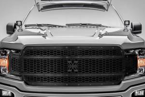 T-Rex Billet - 7715841-BR | T-Rex Stealth Laser X-Metal Series Grille | Laser Cut Pattern | Mild Steel | Black | Black Studs | 1 Pc | Replacement - Image 5