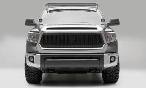 T-Rex Billet - 7719641-BR | T-Rex Stealth Laser X Series Grille | Laser Cut Pattern | Mild Steel | Black | Black Studs | 1 Pc | Replacement - Image 4