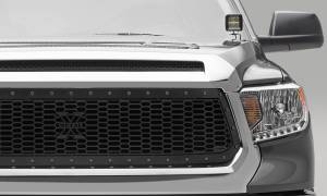 T-Rex Billet - 7719641-BR | T-Rex Stealth Laser X Series Grille | Laser Cut Pattern | Mild Steel | Black | Black Studs | 1 Pc | Replacement - Image 5