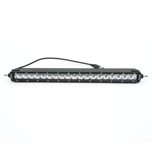 T-Rex Billet - Z315711 | T-Rex ZROADZ Series LED Light Grille | Laser Cut Pattern | Mild Steel | Black | 1 Pc | Replacement | Incl. 20 in. LED - Image 5