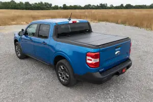 Rough Country - 49254500 | Rough Country Hard Tri Fold Flip Up Bed Cover For Ford Maverick | 2022-2023 | 4'6" Bed - Image 6