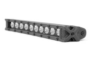 Rough Country - 70411ABL | 10-Inch Slimline Cree LED Light Bar (Black Series) - Image 2