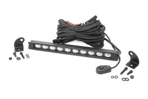 Rough Country - 70411ABL | 10-Inch Slimline Cree LED Light Bar (Black Series) - Image 1