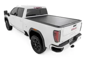 Rough Country - 56110690 | Rough Country Power Retractable Bed Cover Chevrolet Silverado 2500 2WD/4WD / GMC Sierra 2500 2WD/4WD | 2020-2024 | 6'9" Bed - Image 3