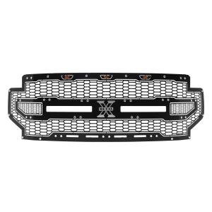 7715571 | T-Rex Laser X Series Grille | Mild Steel | Black | Chrome Studs | 1 Pc | Insert