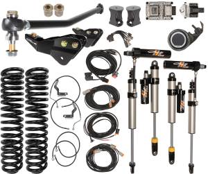 Carli Suspension - CS-F45-EV25-17 | Carli Suspension Carli/SDI Tuned 2.5" Remote Reservoir Shocks 4.5"/5.5" Lift E-Venture System For Ford F-250/F-350 4WD | 2017-2023 | Diesel - Image 1