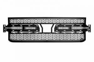 ZROADZ - Z311261 | ZROADZ Grille, Black, 1 Pc, Replacement with (2) 6" LEDs (2019-2022 Silverado 1500) - Image 2