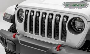 ZROADZ - Z314931 | ZROADZ Grille, Black, 1 Pc, Insert with (7) 2" LED Round Lights, without Forward Facing Camera (2018-2023 Wrangler JL, 2020-2023 JT Gladiator) - Image 2