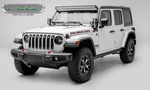 ZROADZ - Z314931 | ZROADZ Grille, Black, 1 Pc, Insert with (7) 2" LED Round Lights, without Forward Facing Camera (2018-2023 Wrangler JL, 2020-2023 JT Gladiator) - Image 3