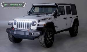 ZROADZ - Z314931 | ZROADZ Grille, Black, 1 Pc, Insert with (7) 2" LED Round Lights, without Forward Facing Camera (2018-2023 Wrangler JL, 2020-2023 JT Gladiator) - Image 4