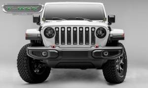 ZROADZ - Z314931 | ZROADZ Grille, Black, 1 Pc, Insert with (7) 2" LED Round Lights, without Forward Facing Camera (2018-2023 Wrangler JL, 2020-2023 JT Gladiator) - Image 5