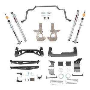 Belltech - 150207TPS | 2007-2013 Silverado / Sierra 1500 4wd (Ext & Crew Cab) 4" Lift w/ Front Sway Bar - Image 2