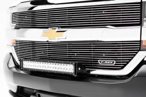 ZROADZ - Z322082-KIT | ZROADZ Front Bumper Top LED Kit with (1) 30 Inch LED Straight Double Row Light Bar (2016-2018 Silverado 1500) - Image 1