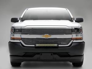 ZROADZ - Z322082-KIT | ZROADZ Front Bumper Top LED Kit with (1) 30 Inch LED Straight Double Row Light Bar (2016-2018 Silverado 1500) - Image 4