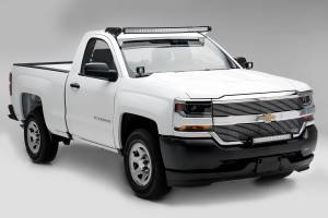 ZROADZ - Z322082-KIT | ZROADZ Front Bumper Top LED Kit with (1) 30 Inch LED Straight Double Row Light Bar (2016-2018 Silverado 1500) - Image 5