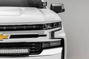 ZROADZ - Z322282-KIT | ZROADZ Front Bumper Top LED Kit with (1) 30 Inch LED Curved Double Row Light Bar (2019-2022 Silverado 1500) - Image 4