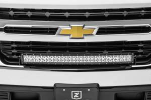 ZROADZ - Z322282-KIT | ZROADZ Front Bumper Top LED Kit with (1) 30 Inch LED Curved Double Row Light Bar (2019-2022 Silverado 1500) - Image 5