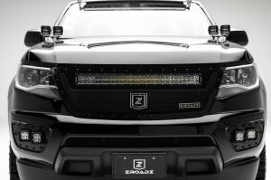 ZROADZ - Z322671 | ZROADZ Front Bumper OEM Fog LED Bracket to mount (4) 3 Inch LED Pod Lights (2015-2020 Colorado) - Image 4