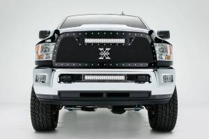 ZROADZ - Z324521-KIT | ZROADZ Front Bumper Center LED Kit with (1) 20 Inch LED Straight Double Row Light Bar (2010-2019 Ram 2500, 3500 Pickup) - Image 12