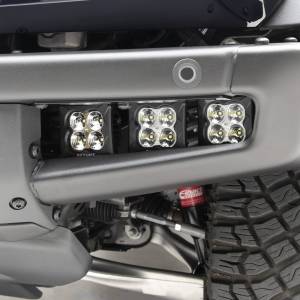 ZROADZ - Z325401 | ZROADZ Front Bumper OEM Fog LED Bracket to mount (6) 3 Inch ZROADZ or similar style LED Pod Lights (2021-2023 Ford Bronco) - Image 7