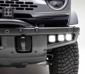 ZROADZ - Z325401-KIT | ZROADZ Front Bumper OEM Fog LED Kit with (6) 3 Inch White LED Pod Lights (2021-2023 Ford Bronco) - Image 7