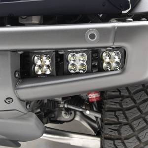 ZROADZ - Z325401-KITAW | ZROADZ Front Bumper OEM Fog Amber LED Kit with (2) 3 Inch Amber LED Pod Lights and (4) 3 Inch White LED Pod Lights (2021-2023 Ford Bronco) - Image 12