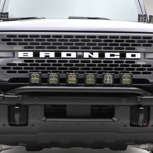 ZROADZ - Z325431-KIT | ZROADZ Front Bumper Top LED Kit with (6) 3 Inch LED Light Pods (2021-2023 Ford Bronco) - Image 7