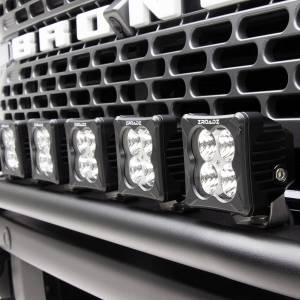 ZROADZ - Z325431-KIT | ZROADZ Front Bumper Top LED Kit with (6) 3 Inch LED Light Pods (2021-2023 Ford Bronco) - Image 9