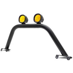 ZROADZ - Z325441-KITA | ZRoadz Prerunner Baja Bar (Standard Hoop) LED Kit Includes (2) 4 inch Round Amber ZROADZ LED Pod Lights (2021-2023 Ford Bronco) - Image 2