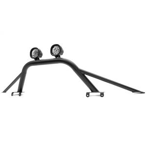 ZROADZ - Z325451-KIT | ZRoadz Prerunner Baja Bar (Mid-Length Hoop) LED Kit Includes (2) 4 inch Round White ZROADZ LED Pod Lights (2021-2023 Ford Bronco) - Image 2