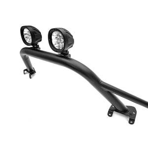 ZROADZ - Z325451-KIT | ZRoadz Prerunner Baja Bar (Mid-Length Hoop) LED Kit Includes (2) 4 inch Round White ZROADZ LED Pod Lights (2021-2023 Ford Bronco) - Image 4