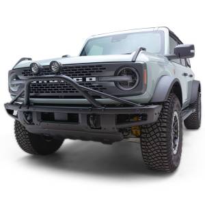 ZROADZ - Z325451-KIT | ZRoadz Prerunner Baja Bar (Mid-Length Hoop) LED Kit Includes (2) 4 inch Round White ZROADZ LED Pod Lights (2021-2023 Ford Bronco) - Image 7