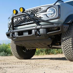 ZROADZ - Z325451-KITA | ZRoadz Prerunner Baja Bar (Mid-Length Hoop) LED Kit Includes (2) 4 inch Round Amber ZROADZ LED Pod Lights (2021-2023 Ford Bronco) - Image 8