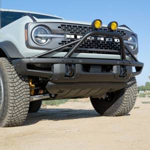 ZROADZ - Z325451-KITA | ZRoadz Prerunner Baja Bar (Mid-Length Hoop) LED Kit Includes (2) 4 inch Round Amber ZROADZ LED Pod Lights (2021-2023 Ford Bronco) - Image 9