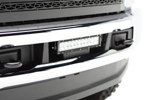 ZROADZ - Z325471-KIT | ZROADZ Front Bumper Center LED Kit with (1) 12 Inch LED Straight Double Row Light Bar (2017-2019 F250, F350 Super Duty) - Image 9