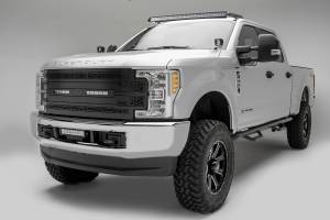 ZROADZ - Z325471-KIT | ZROADZ Front Bumper Center LED Kit with (1) 12 Inch LED Straight Double Row Light Bar (2017-2019 F250, F350 Super Duty) - Image 11