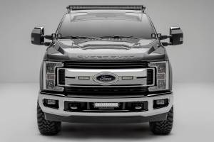 ZROADZ - Z325471-KIT | ZROADZ Front Bumper Center LED Kit with (1) 12 Inch LED Straight Double Row Light Bar (2017-2019 F250, F350 Super Duty) - Image 12