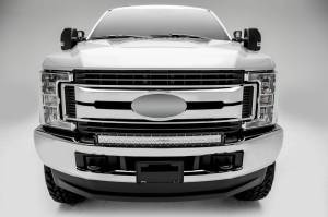 ZROADZ - Z325472-KIT | ZROADZ Front Bumper Top LED Kit with (1) 30 Inch LED Curved Double Row Light Bar (2017-2019 F250, F350 Super Duty) - Image 11