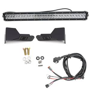 ZROADZ - Z325631-KIT | ZROADZ Front Bumper Top LED Kit with (1) 30 Inch LED Straight Double Row Light Bar (2008-2010 F250, F350 Super Duty) - Image 2