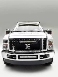 ZROADZ - Z325632-KIT | ZROADZ Front Bumper Center LED Kit with (1) 20 Inch LED Straight Double Row Light Bar (2008-2010 F250, F350 Super Duty) - Image 8