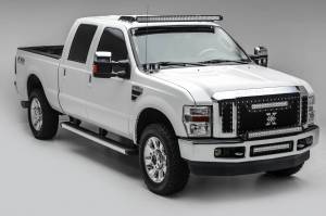 ZROADZ - Z325632-KIT | ZROADZ Front Bumper Center LED Kit with (1) 20 Inch LED Straight Double Row Light Bar (2008-2010 F250, F350 Super Duty) - Image 9