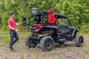 Rough Country - 93141 | Rough Country Tubular Rear Cargo Rack With Spare Tire Mount For Polaris RZR XP / XP 4 1000 | 2014-2021 - Image 9