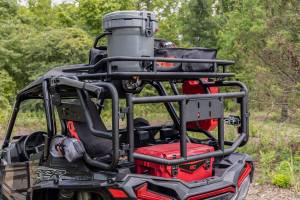 Rough Country - 93141 | Rough Country Tubular Rear Cargo Rack With Spare Tire Mount For Polaris RZR XP / XP 4 1000 | 2014-2021 - Image 11