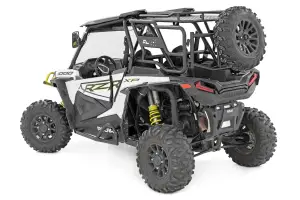 Rough Country - 93141 | Rough Country Tubular Rear Cargo Rack With Spare Tire Mount For Polaris RZR XP / XP 4 1000 | 2014-2021 - Image 13