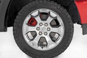 Rough Country - 71148A | Rough Country Caliper Front and Rear Covers For Ram 1500 2/4WD | 2019-2023 | Red - Image 4