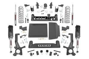 71231 | Rough Country 6 Inch Lift Kit With Rear Coils Springs For Toyota Tundra 4WD | 2022-2023 | N3 Struts, N3 Rear Shocks