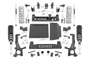 Rough Country - 71240 | Rough Country 6 Inch Lift Kit With Rear Coils Springs For Toyota Tundra 4WD | 2022-2023 | M1 Struts, M1 Rear Shocks - Image 1